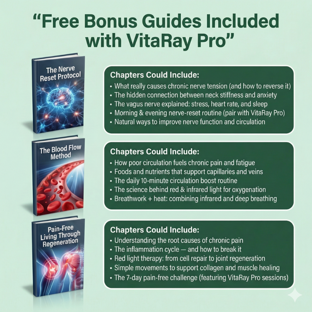 Vitality™ VitaRay Pro (٦٦٠ نانومتر و٨٥٠ نانومتر)