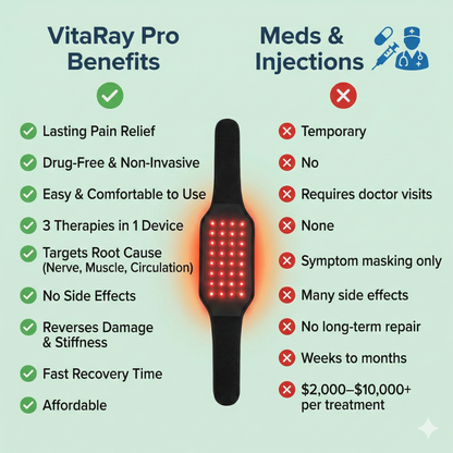 Vitality™ VitaRay Pro (٦٦٠ نانومتر و٨٥٠ نانومتر)